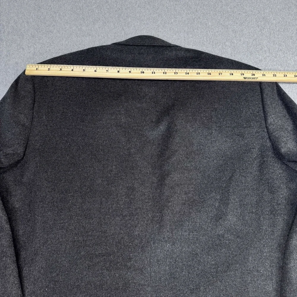 Ralph Lauren LRL Black Label Luxury‎ Silk Wool Cashmere Grey Sport Coat Size 48R